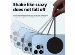 1stCOOL bezdrátová přenosná QI nabíječka 15W, MagSafe, USB-C, černá