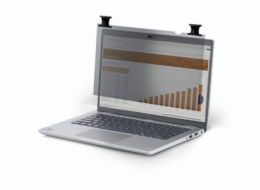 StarTech.com - Filtr pro zvýšení soukromí k notebooku (horizontální) - dvoucestné - lepicí, závesné záložky, otocné závesy - 15.6" - cerná