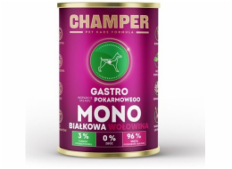 CHAMPER Gastro Monoprotein Beef - vlhké krmivo pro psy - 400g