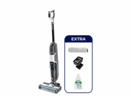 Bissell CrossWave HF3 Cordless Pro Vertikální Baterie Suché a mokré Bezsáčkové 0 l 200 W Černá, Stříbrná