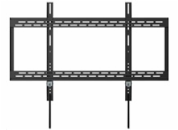 BAZAR - MANHATTAN nástěnný držák TV (60" to 100"), Heavy-Duty Low-Profile Large-Screen TV Wall Mount, pevný, tenký desig