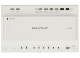 Hikvision DS-KAD704Y - Video/Audio distributor-injektor až pro 4 zařízení