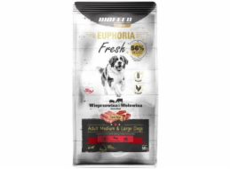 EUPHORIA Fresh Adult Pork with beef M/L - suché krmivo pro psy - 50g