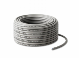 Qoltec Síťový patchcord UTP s kroucenou dvojlinkou | Měď Cu | CAT6 | Vysokorychlostní 1Gb/s | LAN | 100m | šedý