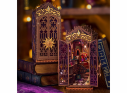 RoboTime 3D skládačka Zarážka na knihy Miniatura domečku Koutek kouzelné fantazie