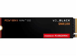 WD BLACK SSD NVMe M.2 8TB PCIe SN8100, PCIe Gen5, (R:14900, W:13200MB/s)