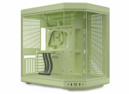 HYTE skříň Y70 Matcha Milk / levé a přední sklo / Riser PCIe 4.0 / bez zdroje / 1x USB-C / 2x USB-A