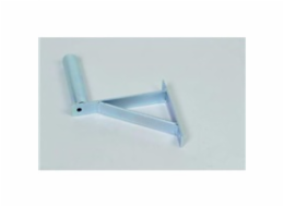 Držák antény na zeď se vzpěrou, galvanický zinek, délka 19cm