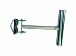 Držák antény na stožár nebo zeď, polohovatelný, galvanický zinek, délka 25cm