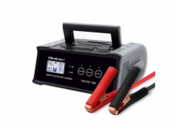 Qoltec Inteligentní mikroprocesorová nabíječka 12V 24V 25A | Usměrňovač s funkcí opravy pro AGM GEL SLA baterie | LCD