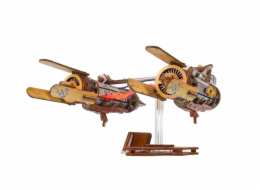 Ugears 3D dřevěná mechanická skládačka Star Wars Závodní kluzák Anakin Skywalker