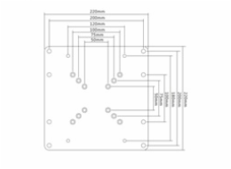 Nástavec VESA rozšíření Fiber VESA200
