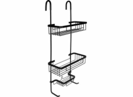 Malatec Obdélníkový sprchový koš černý (00016723)