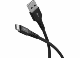 goobay Supersoft USB 2.0, zástrčka USB-A > zástrčka USB-C opletený kabel