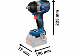 Bosch akumulátorový rázový utahovák GDS 18V-750 C Professional solo, 18V
