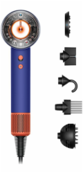 Dyson Supersonic Nural HD16 fén na vlasy, 1600 W, difuzér, 4 teploty, 3 rychlosti, vinca blue/topaz