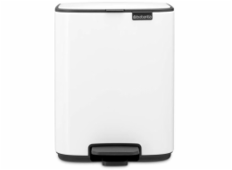 Brabantia Bo Pedal Bin 7L - Bílá