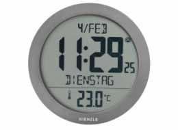 KIENZLE Funkuhr mit Innentem- peratur, anthrazit