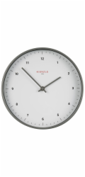 KIENZLE DCF Funk-Wanduhr Classic weiß, 25 cm