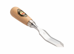 Kirschen Stufenbeitel mit Rotbuchenheft, 20 mm spitz