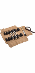 Kirschen Stechbeitelsatz in Ledertasche, 6-tlg.