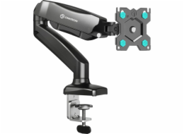 ONKRON G80-B Uchwyt biurkowy obrotowo-nachylny do monitora 13"-32" maks 8 kg, z obracaniem, czarny