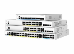Cisco Catalyst 1300X-24T-4X - Prepínac - L3 - rízený - 4 x 10 Gigabit SFP28 + 24 x 10/100/1000Base-T - Lze montovat do rozvadece