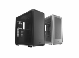 Cooler Master case MasterFrame 600 Mesh Black ARGB, Průhledná bočnice, ATX, 2x 200mm ARGB Fan, 1x 120mm ARGB Fan, Černá