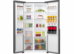 Gorenje NRS917E41BXWD lednice s mrazničkou (vedle sebe) Stojací 541 l E Černá