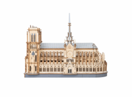 RoboTime 3D dřevěná skládačka Pařížská katedrála Notre-Dame