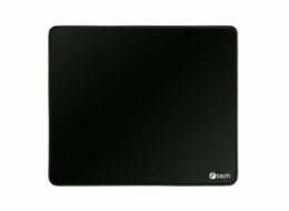 Podložka pod myš C-TECH MP-01S-BK, černá, 240x200x4mm, obšité okraje