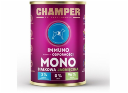 CHAMPER Immuno Monoprotein Lamb - vlhké krmivo pro psy - 400g