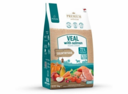 POKUSA Premium Selection Veal with salmon Adult - suché krmivo pro psy - 3kg