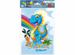 Herma HERMA album s nálepkami pro děti s dinosaury A5