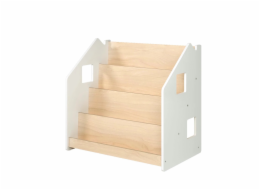 BusyKids Stojan na knihy bílý