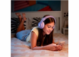 LAMAX GlowKid1 - dětská náhlavní sluchátka - pink