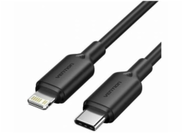 Kabel USB-C na Lightning 3A 480Mbps 1m ČERNÝ