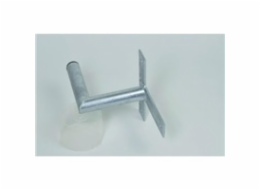 Držák antény na zeď, tvar T, žárový zinek, délka 20cm