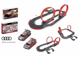 Hračka MaDe Autodráha s licení Audi, 560 cm, s USB napájecím kabelem