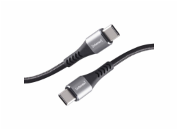 INTENSO C315C, Kábel USB-C/USB-C, 1,5m, čierny
