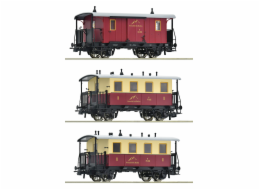 Roco 3dílná sada ozubnicového osobního vlaku Sonnblick-Bahn - 6200063