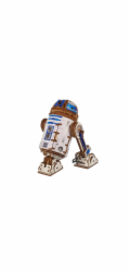 Ugears 3D dřevěná mechanická skládačka Star Wars R2-D2