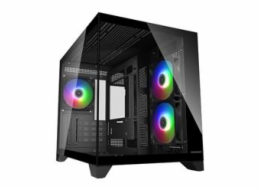 COUGAR PC skříň FV150 RGB Black Mini tower