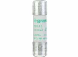 Vložka LEGRAND Cylindrical Fuse 10x38mm 10A AM 500V HPC (013010)