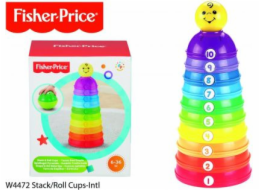 Fisher Price Kulaté stohovací kelímky - W4472