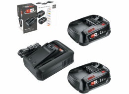 Bosch baterie 18V 2x 2,5Ah + rychlonabíječka AL 18V-44 Startovací sada