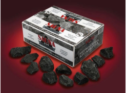 Saunové kameny, černý vulkanit, 5 - 10 cm, 20 kg