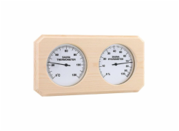 FLAMMIFERA AP-003BW Saunový teploměr s vlhkoměrem 