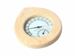 Saunový teploměr s vlhkoměrem FLAMMIFERA AP-018BW
