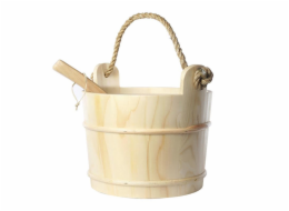 Saunová vana s lopatkou FLAMMIFERA AP-059W, 10l